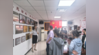 省级社会组织党组织书记专题示范培训班学员到石家庄市桥西区观摩学习新兴领域党建经验