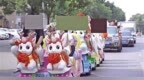 新人花千元租儿童摇摇车当婚车 交警提醒：不能上路行驶