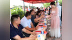 今年的深州蜜桃“桃王”含糖量比普通桃翻了近一番