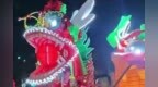 晋城非遗惊艳京城！国庆假期平城纸龙登陆北京石景山游乐园