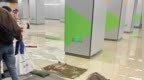 上海一地铁站出现污水并伴有臭味，官方通报