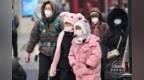 长春气温骤降 市民冬装裹身御严寒
