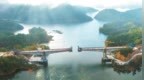 赣州李坑子特大桥抓紧施工中（图）