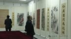 河南钟繇书画院“文化下乡”书画展在登封宣化镇钟楼村开幕