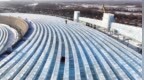 全面开始滑道试滑！冰雪大世界超级冰滑梯冰建竣工