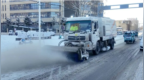 枣庄市市中区：清雪除冰最现场
