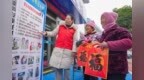 春联里藏着防骗知识，南丰普法送春联活动为村民筑牢安全防线
