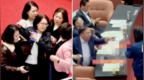 台立法机构爆发冲突：绿营民代狂敲桌子、蓝绿民代互相拉扯