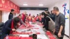 长春市农安县开展新春送春联送福字活动