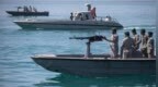 伊朗革命卫队海军在霍尔木兹海峡举行演习