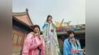 邯郸16岁“小观音”马年再次惊艳亮相为游客送祝福