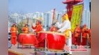 临沂：锣鼓争霸 声震天