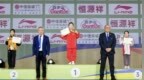 枣庄王艺芮勇夺世青赛武术长拳冠军