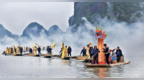 泸溪河上长龙跃 江西龙虎山花朝季绘就春日新图景