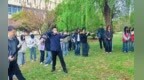 淮南师范学院中外学生共同体验清明射柳习俗 弘扬中华民族传统文化