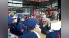 “叔叔阿姨，骗子的‘甜头’不能尝！”——罗湖少警与工商银行联合开展金融青骑兵教育实践活动