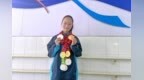 湖北襄阳唐氏女孩苦练乒乓 逆袭成全国特奥“多金王”