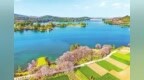 禹州市纸坊水库风和日丽 天蓝水碧