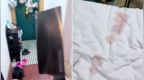 女子称凌晨在出租屋疑遭陌生人闯入，床上出现不明液体
