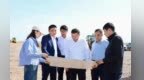 甘肃张掖市长察看重点项目进展　协调解决建设问题