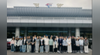 中国政府奖学金留学人员抵达平壤