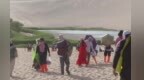 中国旅游日　敦煌大漠风光迎客来