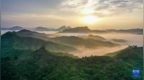 长城晨景