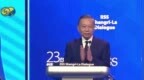 香会开幕，苏林发表演讲