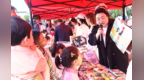 甘肃金川文明盛宴出摊　大有逛头