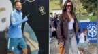 内马尔妻子携两女直升机空降助威，美丽贤惠，摆脱前任白月光阴影