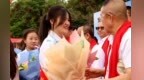 师生家长共同见证　甘肃临泽一中高三学子铭记此刻