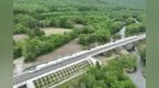 我国最北高铁哈伊高铁首次开行动车组测试列车