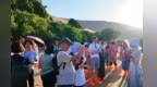 第三届世界汉学家大会嘉宾走进鸣沙山月牙泉景区