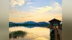 江西分宜：湿地落日美如画（图）