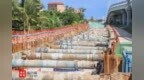 海口江东新区海文南路市政化改造项目管廊全线贯通