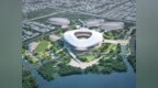 宁波8万人级体育场，封顶！
