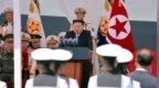 “崔贤”号驱逐舰正式服役，金正恩出席入列典礼