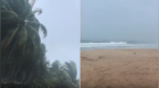 台风美莎克登陆海南，直击现场