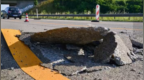 德国高速公路因高温爆裂变形
