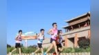 6000名国内外跑者畅跑甘肃丹霞小镇