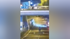 合肥一女子站天桥欲轻生，警方百米冲刺拉回