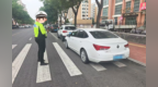 烟台交警持续开展违法停车专项整治行动