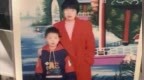 “我妈妈身高1米6，花坛只有1米多，不知道他们怎么把我妈妈放进去的”