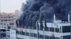 福建晋江鞋厂火灾现场疏散213人，500余人投入救援