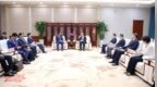 许勤会见缅甸旅游和文化部部长貌敏一行