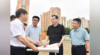 淮安市委书记史志军、市长顾坤检查防台防汛工作