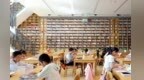 甘肃高台：图书馆里品书香