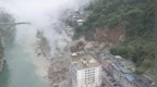 重庆彭水山体垮塌，有人员被埋，现场曝光