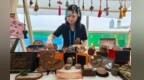 沙子变茶具摆件火爆出圈　敦煌美学“洽”到好处