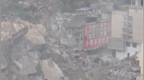重庆山体垮塌致人员被埋，居民称受损房屋有五六层高，都有住人，听说有大巴车被埋